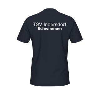 Unisex Team T-Shirt Panel mit TSV Navy TSV Indersdorf