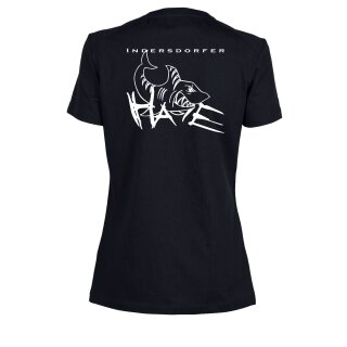 Womens Team T-Shirt Panel mit Hai Navy TSV Indersdorf