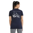 Womens Team T-Shirt Panel mit Hai Navy TSV Indersdorf