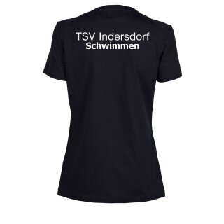 Womens Team T-Shirt Panel mit TSV Navy TSV Indersdorf