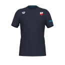 Unisex Team T-Shirt Solid mit Hai Navy TSV Indersdorf