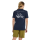 Unisex Team T-Shirt Solid mit Hai Navy TSV Indersdorf