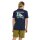 Unisex Team T-Shirt Solid mit Hai Navy TSV Indersdorf