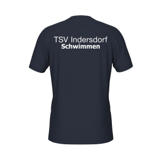 Unisex Team T-Shirt Solid mit TSV Navy TSV Indersdorf