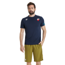 Unisex Team T-Shirt Solid mit TSV Navy TSV Indersdorf