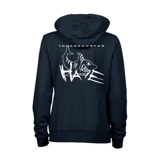 Womens Team Hooded Jacket mit Hai Navy TSV Indersdorf