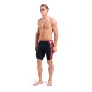 Mens arena Wave Swim Jammer Black - Team Red