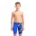 Boys Crowded Swim Jammer Neon Blue - Neon Blue Multi