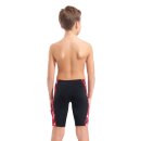 Boys Wave Swim Jammer Black - Team Red