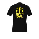 Unisex Team T-Shirt Panel Schwarz SV Ludwigsburg