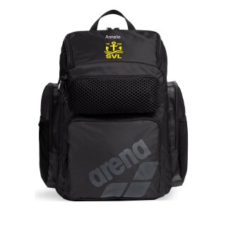 Arena One Go Backpack 45 L Rucksack Schwarz SV Ludwigsburg