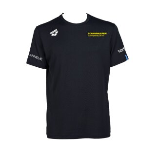 Unisex Team T-Shirt Solid Schwarz SV Ludwigsburg