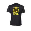 Unisex Team T-Shirt Solid Schwarz SV Ludwigsburg
