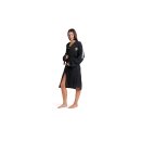 Unisex Team Stripe Robe Bademantel Black-White SV Ludwigsburg