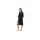 Unisex Team Stripe Robe Bademantel Black-White SV Ludwigsburg