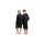 Unisex Team Stripe Robe Bademantel Black-White SV Ludwigsburg