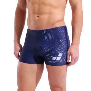 arena Mens Foliage Swim Short Navy - Navy Multi
