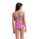 Arena Girl Stars Swimsuit Light Drop Back Pink Multi - Navy Multi