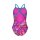 Arena Girl Stars Swimsuit Light Drop Back Pink Multi - Navy Multi