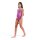Arena Girl Stars Swimsuit Light Drop Back Pink Multi - Navy Multi