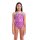 Arena Girl Stars Swimsuit Light Drop Back Pink Multi - Navy Multi