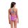 Arena Girl Stars Swimsuit Light Drop Back Pink Multi - Navy Multi