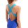 Arena Girl Pinweel Swimsuit V-Back Violet Multi - Artic Lime