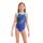 Arena Girl Pinweel Swimsuit V-Back Violet Multi - Artic Lime