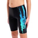 Arena Boys Paint Swim Jammer Black - Black Multi