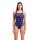 Arena Womens Wave Swimsuit Lightdrop Back Black - Team Purple