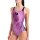 Arena Womens Peacock Swimsuit Swim Pro Back Multi Pink - Black