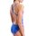 Arena Womens Earth Swimsuit Challenge Back Neon Blue Multi - Neon Blue