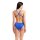Arena Womens Earth Swimsuit Challenge Back Neon Blue Multi - Neon Blue