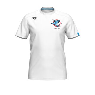 Unisex Team T-Shirt Baumwolle Weiss SG Bamberg