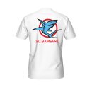 Unisex Team T-Shirt Baumwolle Weiss SG Bamberg