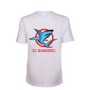 Junior Team T-Shirt Baumwolle Weiss SG Bamberg