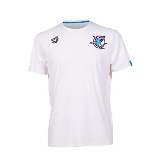 Unisex Team T-Shirt Synthetik Weiß SG Bamberg