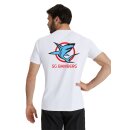 Unisex Team T-Shirt Synthetik Weiß SG Bamberg