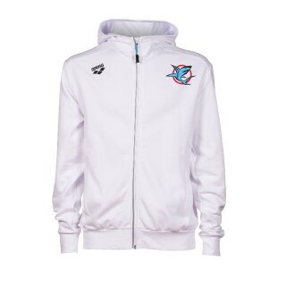 Unisex Team Hooded Jacket Panel Weiß SG Bamberg