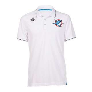 Unisex Team Poloshirt Baumwolle Weiss SG Bamberg