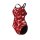 Arena Womens Wave Swimsuit Challenge Back Black - Team Red