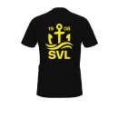 Unisex Team T-Shirt Panel Schwarz SV Ludwigsburg