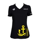 Womens Team T-Shirt Panel Schwarz SV Ludwigsburg