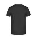 Herren T-Shirt Baumwolle Schwarz