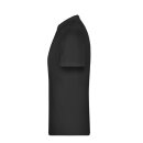 Herren T-Shirt Baumwolle Schwarz