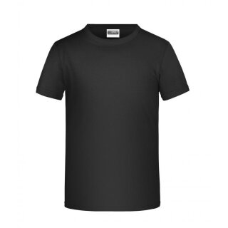 Junior T-Shirt Baumwolle Schwarz