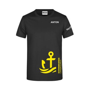 Herren T-Shirt Baumwolle Schwarz SV Ludwigsburg