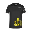 Herren T-Shirt Baumwolle Schwarz SV Ludwigsburg