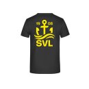 Herren T-Shirt Baumwolle Schwarz SV Ludwigsburg