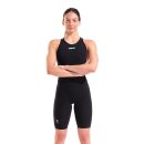 Powerskin Air3 Open Back Black Teal Arena Wettkampfanzug